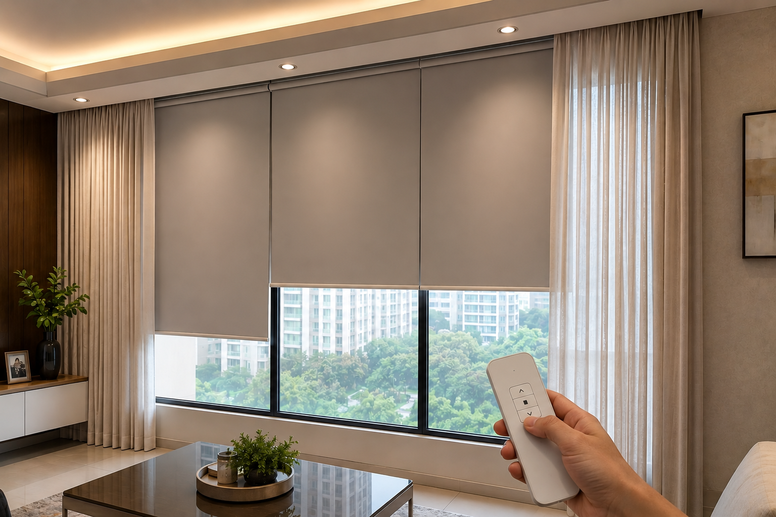 Motorised Roller Blinds