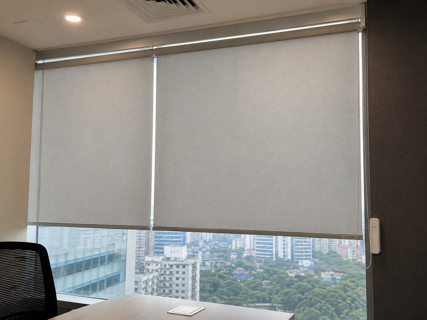 Motorised Venetian Blinds